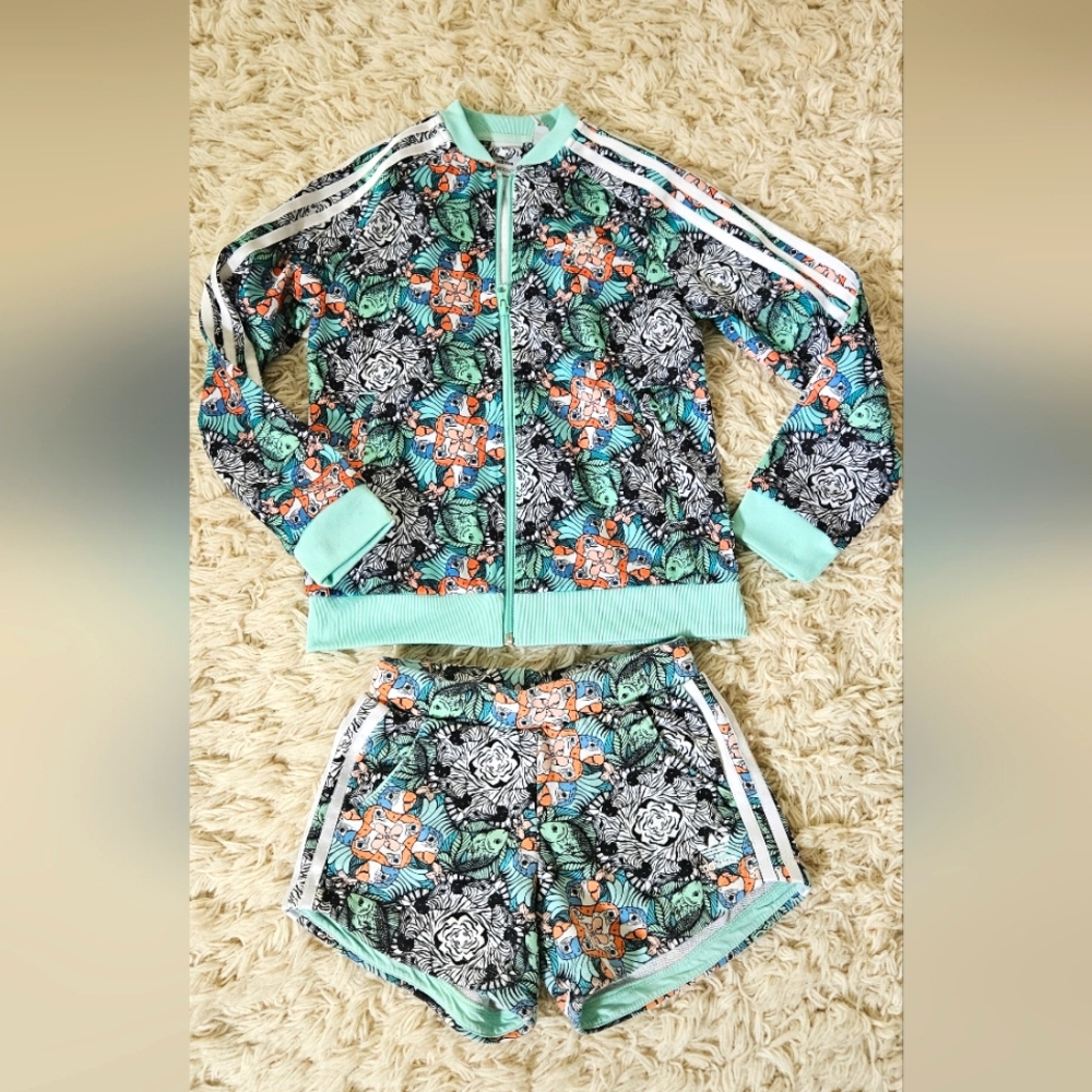 Adidas Originals girls matching set